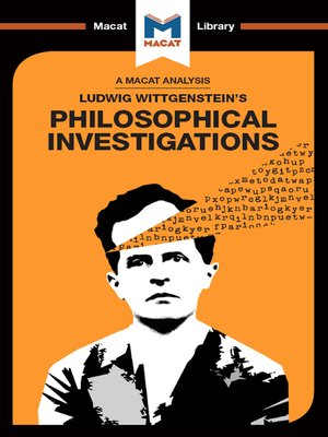 cover image of An Analysis of Ludwig Wittgenstein's Philosophical Investigations